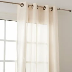 LINDER Voilage (145 x 240 cm) Givrée Beige Hot