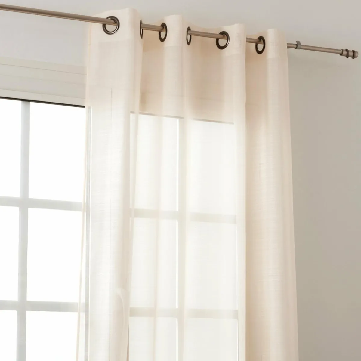 LINDER Voilage (145 x 240 cm) Givrée Beige Hot