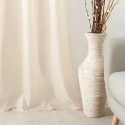 LINDER Voilage (145 x 240 cm) Givrée Beige Hot