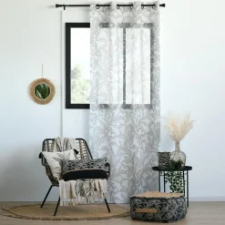 STOF Voilage (140 x 260 cm) Kinogi Beige New
