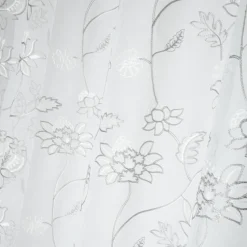 LOVELY CASA Voilage (140 x 260 cm) Persian Blanc Outlet