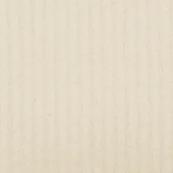 LINDER Voilage coton (140 x 275 cm) Tresse cassé Blanc Clearance