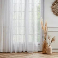 EMINZA Voilage galon fronceur (280 x 240 cm) Raphaël Blanc Outlet
