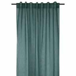 LOVELY CASA Voilage galon fronceur (140 x 260 cm) Derby Vert sapin New