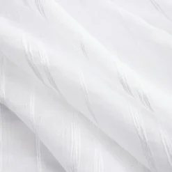 EMINZA Voilage galon fronceur (280 x 240 cm) Théo Blanc New