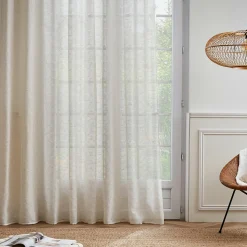 EMINZA Voilage galon fronceur (280 x 240 cm) Maël Beige Best
