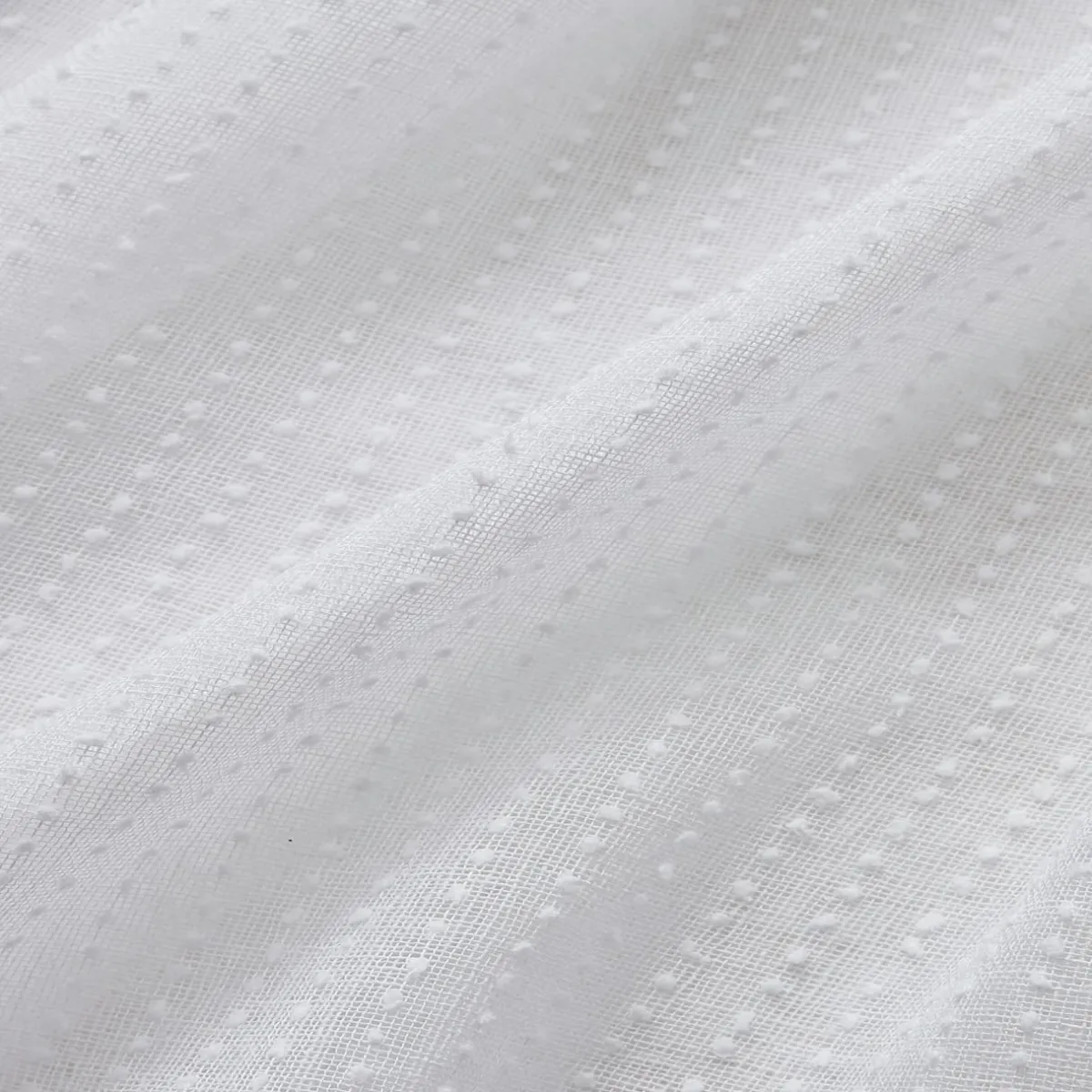 EMINZA Voilage galon fronceur (140 x 240 cm) Arthur Blanc Discount