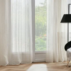 EMINZA Voilage galon fronceur (140 x 240 cm) Théo Beige Sale