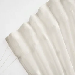 EMINZA Voilage galon fronceur pompons (280 x 240 cm) Emie Beige