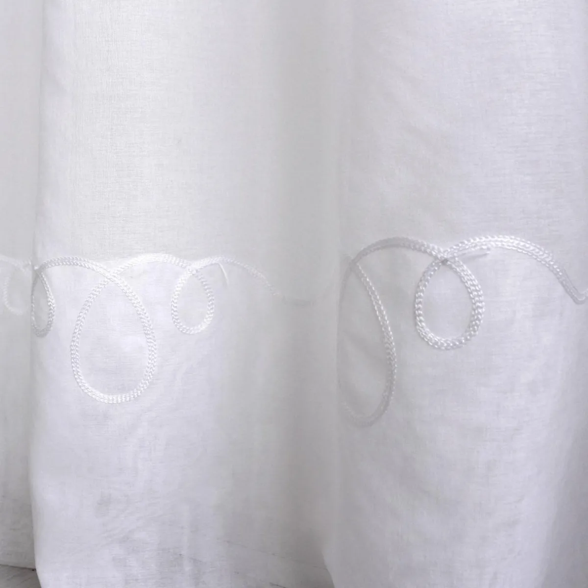 ENJOY HOME Voilage grande largeur œillets (240 x 240 cm) Solis Blanc New