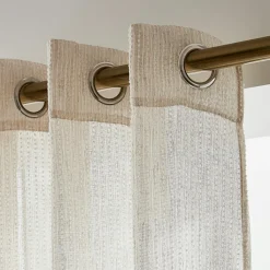 EMINZA Voilage œillets (280 x 240 cm) Arthur Beige Online