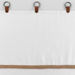 DOUCEUR D'INTERIEUR Voilage œillets (140 x 240 cm) Leana Blanc Outlet
