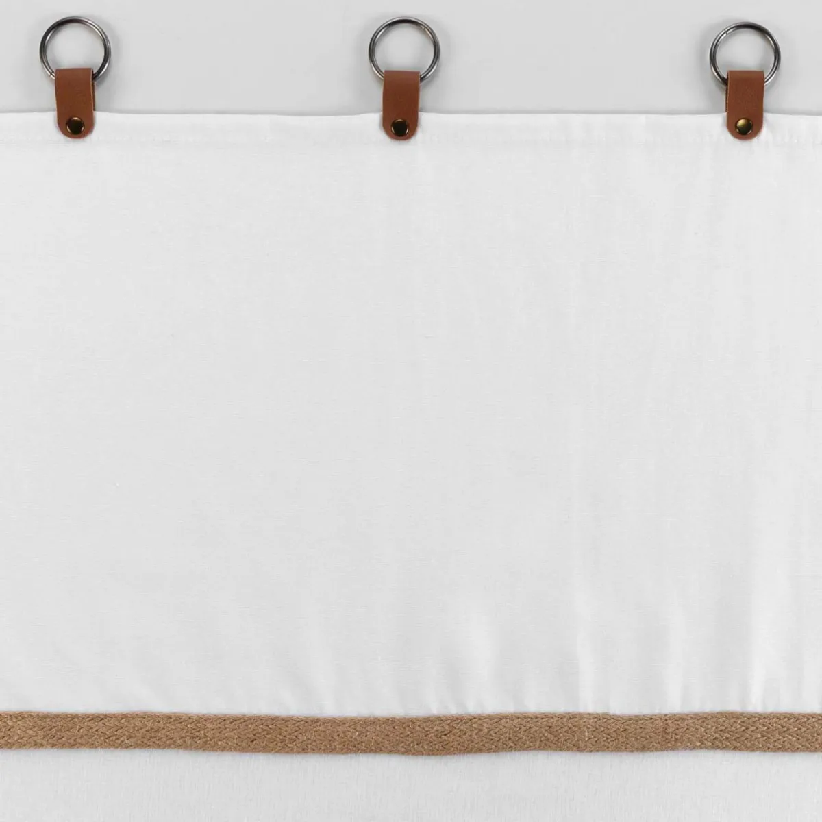 DOUCEUR D'INTERIEUR Voilage œillets (140 x 240 cm) Leana Blanc Outlet