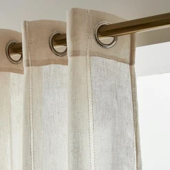 EMINZA Voilage œillets (140 x 240 cm) Léontine Beige Sale