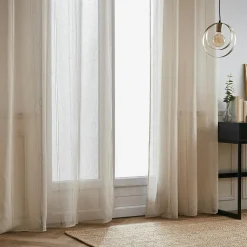 EMINZA Voilage œillets (140 x 240 cm) Léontine Beige Sale