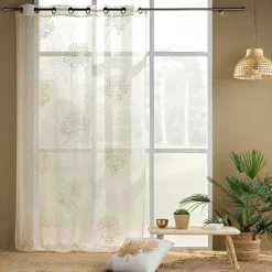 douceur d'intu017drieur Voilage œillets (140 x 240 cm) Lotus Beige Best