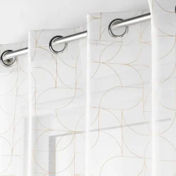 douceur d'intu017drieur Voilage œillets (140 x 240 cm) Louxor Blanc