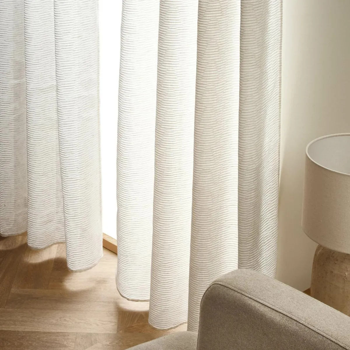 EMINZA Voilage œillets (280 x 240 cm) Maël Beige Online