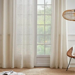EMINZA Voilage œillets (140 x 240 cm) Maël Beige Online