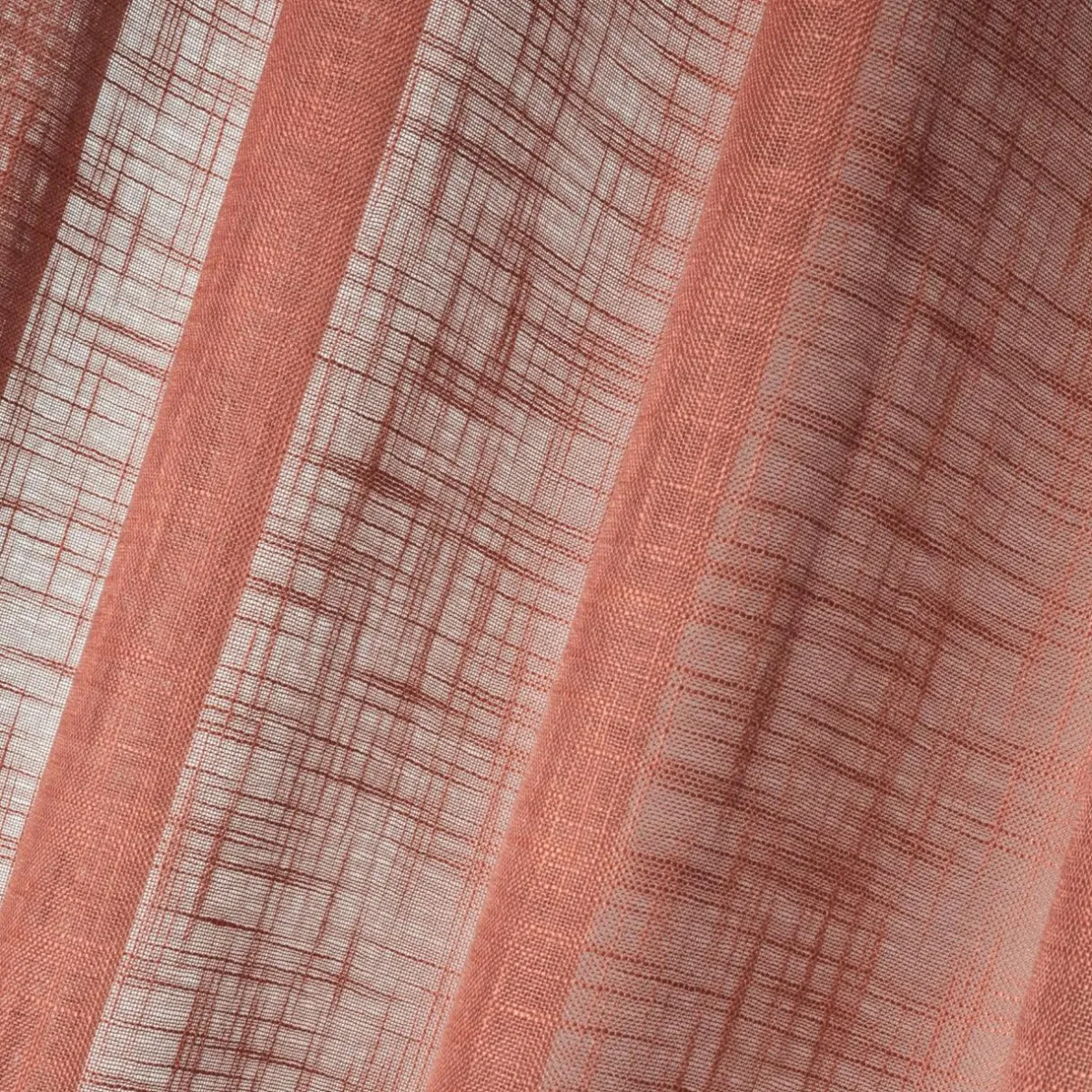 STOF Voilage œillets (135 x 260 cm) Ontario Terracotta