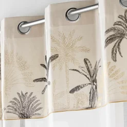 douceur d'intu017drieur Voilage œillets (140 x 240 cm) Papaya Ecru Hot