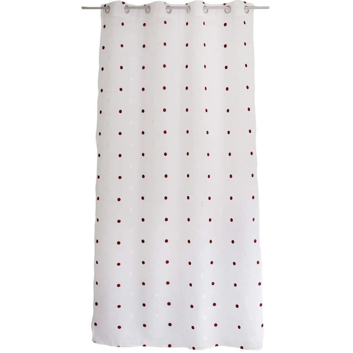 ENJOY HOME Voilage œillets (140 x 240 cm) Pointia Bordeaux Hot