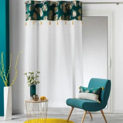 DOUCEUR D'INTERIEUR Voilage œillets (140 x 240 cm) Sabaly Or Online