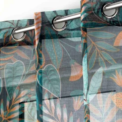 DOUCEUR D'INTERIEUR Voilage œillets (140 x 240 cm) Tilda Vert New