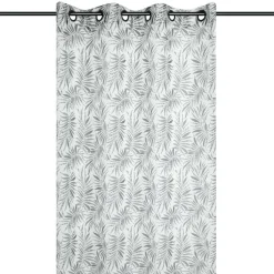 STOF Voilage œillets (140 x 260 cm) Ziana Noir Clearance