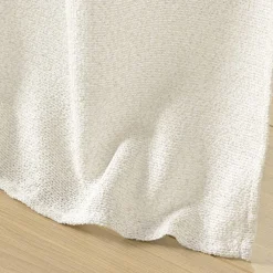 douceur d'intu017drieur Voilage œillets effet lainage (140 x 240 cm) Loulaine Beige
