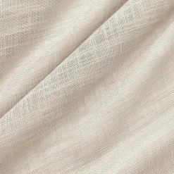EMINZA Voilage œillets effet lin (180 x 240 cm) Robin Beige Outlet