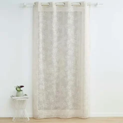 DOUCEUR D'INTERIEUR Voilage tissé (140 x 240 cm) Karla Taupe Best