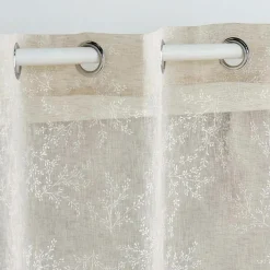 DOUCEUR D'INTERIEUR Voilage tissé (140 x 240 cm) Karla Taupe Best